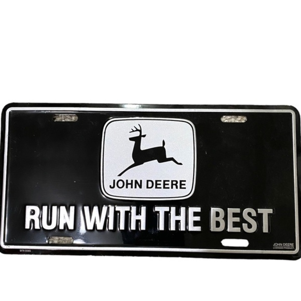 John Deere Metal Sign